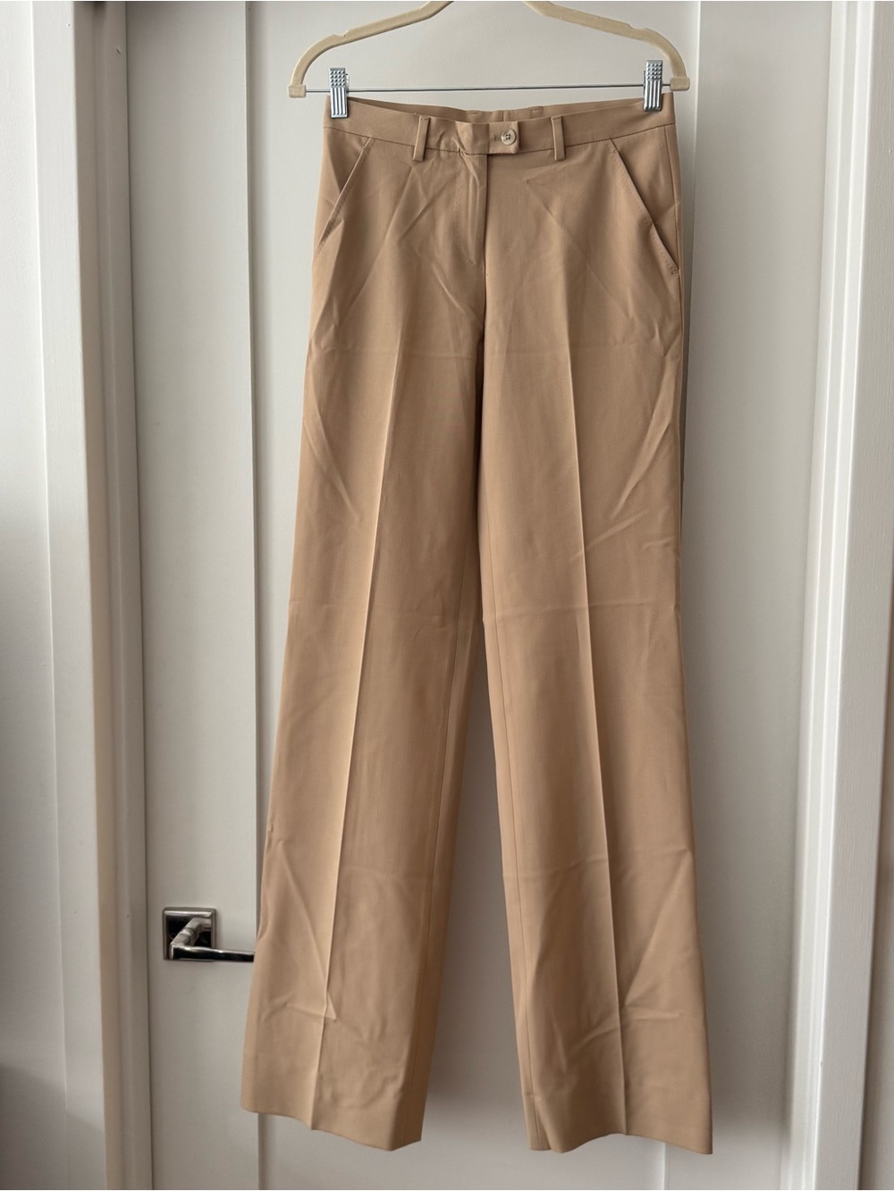 Domenico Vacca Tan Straight Leg Women’s Pants size 40